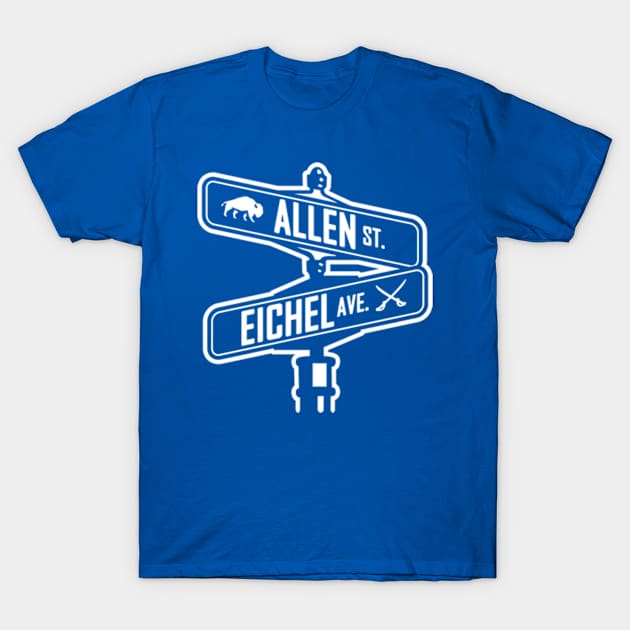 Josh Allen & Jack Eichel T-Shirt by Carl Cordes